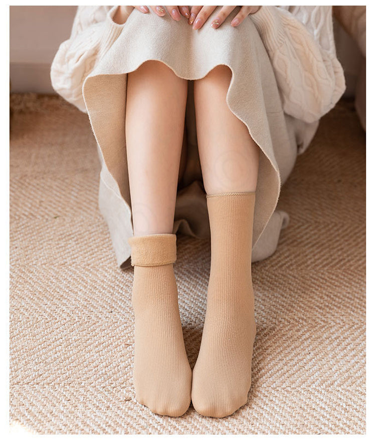 5 Pairs Cashmere Warm Socks