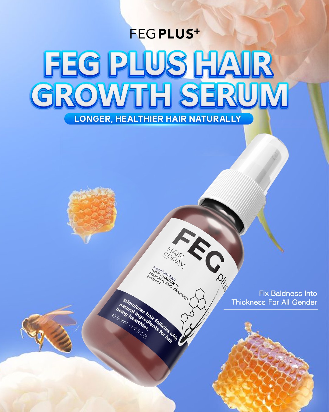 FEG Plus Hair Growth Spray/Serum