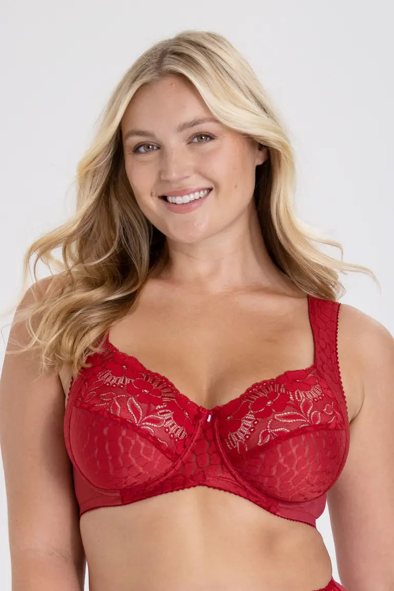 Sofia Lace Embroidered Bra