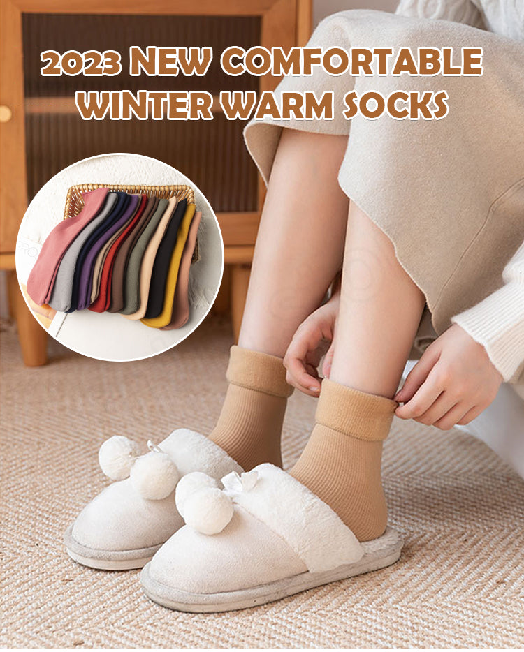 5 Pairs Cashmere Warm Socks
