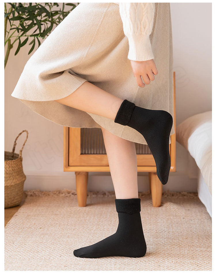5 Pairs Cashmere Warm Socks