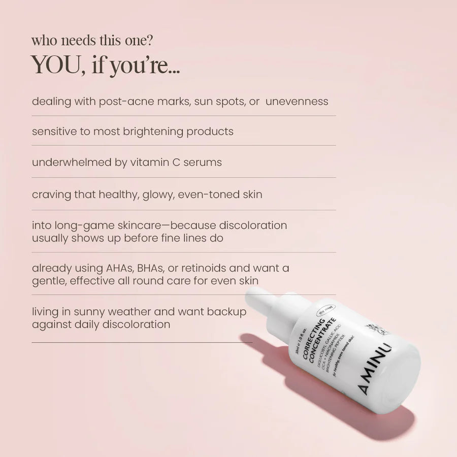 Correcting Concentrate